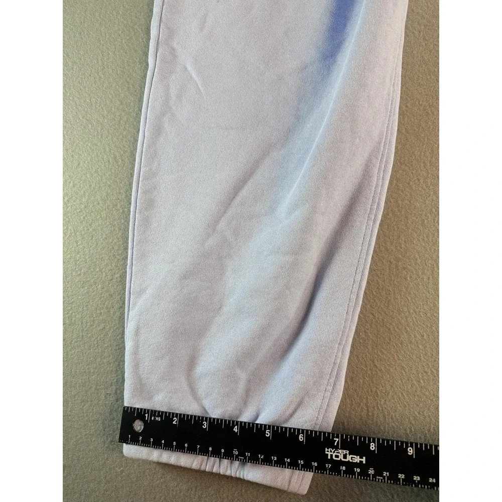 Jordan Flight Jogger Pants Mens 2XL Blue French Terry Elastic Waist Zip Pocket
